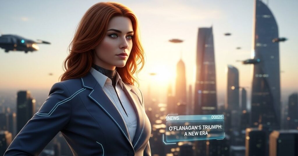 Olivia O'Flanagan business achievements and leadership in Ireland